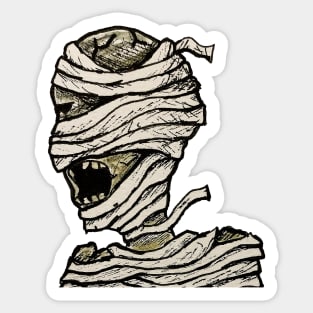 Ancient Mummy Sticker